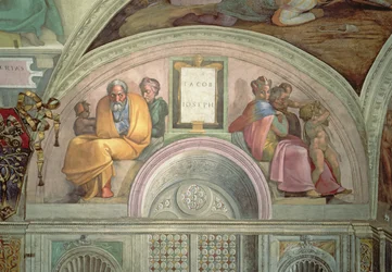 Jakob und Josef, Sixtinische Kapelle